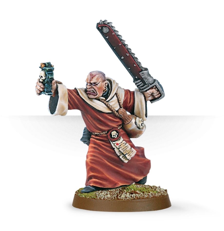 Warhammer 40K: Adepta Sororitas - Preacher with Chainsword (ONLINE ORDER ONLY)