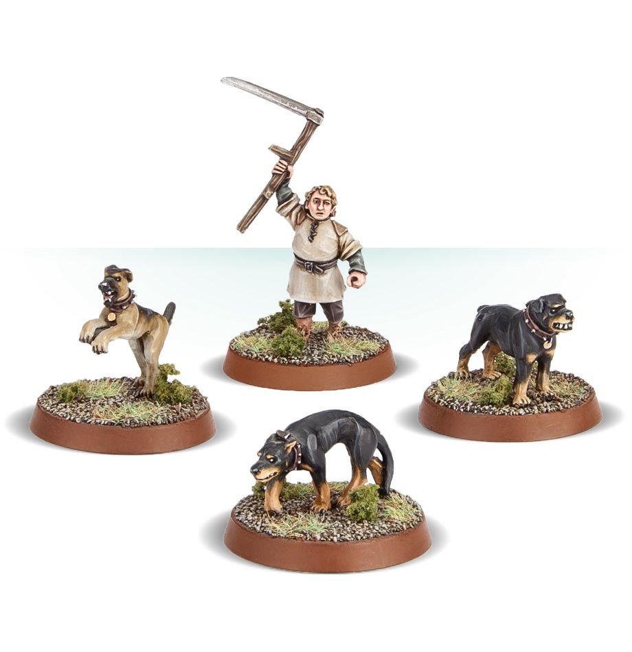 The Lord of the Rings - Farmer Maggot & Hounds (ONLINE ORDER ONLY)