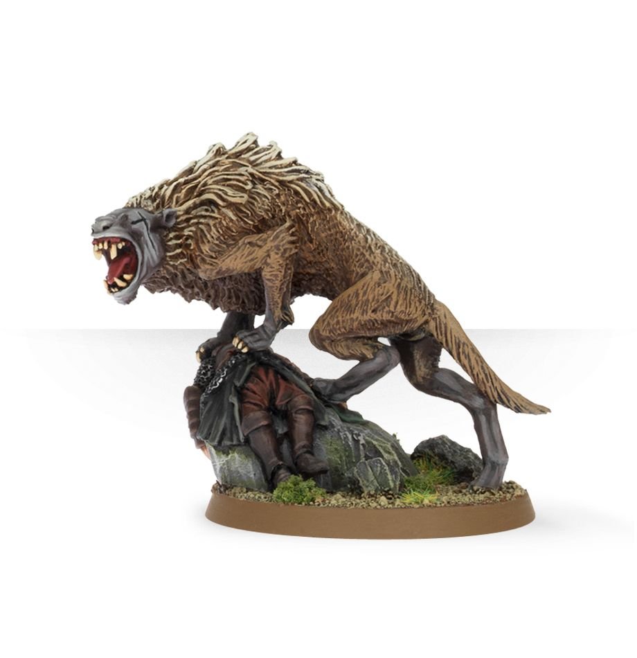The Lord of the Rings - Wild Warg Chieftain (ONLINE ORDER ONLY)