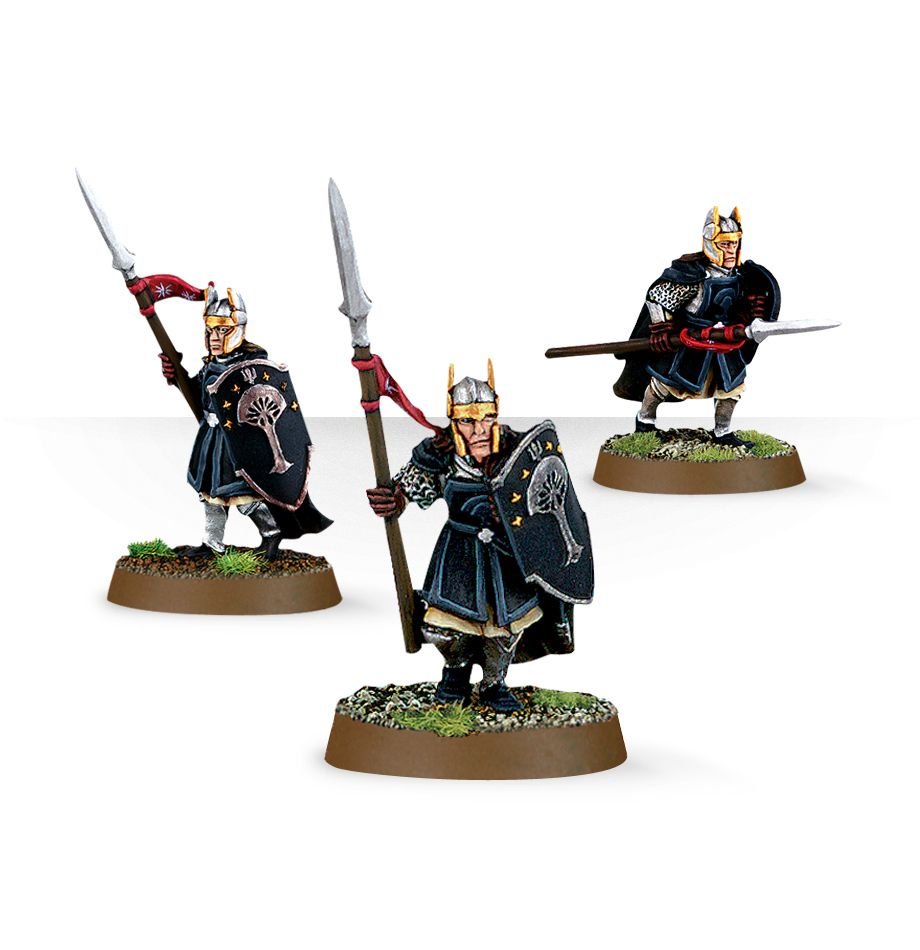 The Lord of the Rings - Warriors of Númenor with Spears (ONLINE ORDER ONLY)