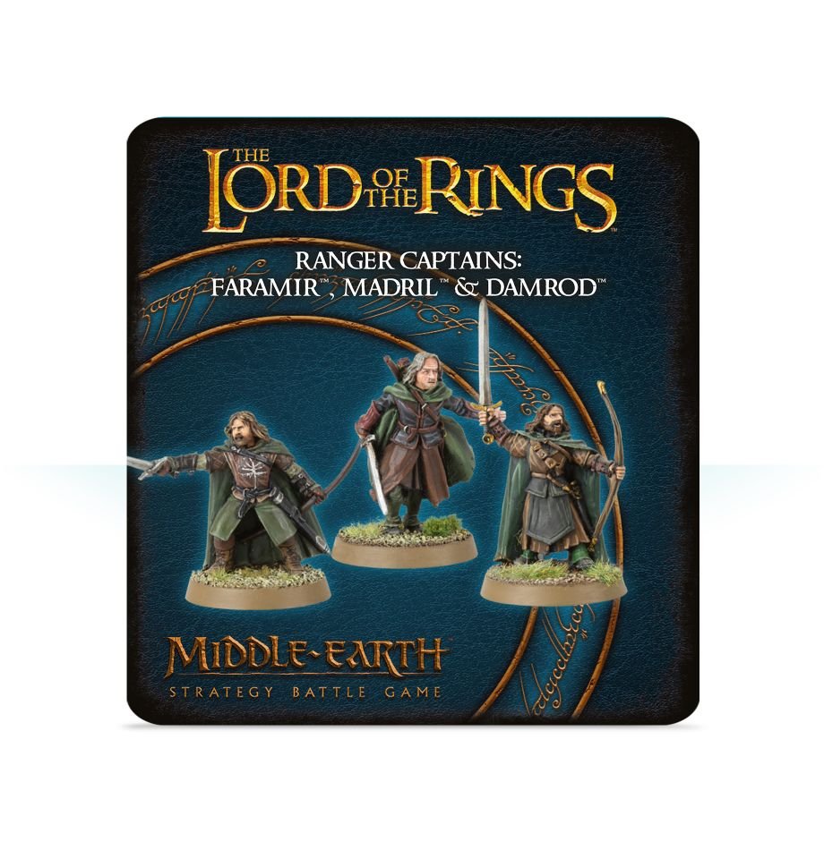 The Lord of the Rings - Ranger Captains: Faramir, Madril & Damrod (ONLINE ORDER ONLY)