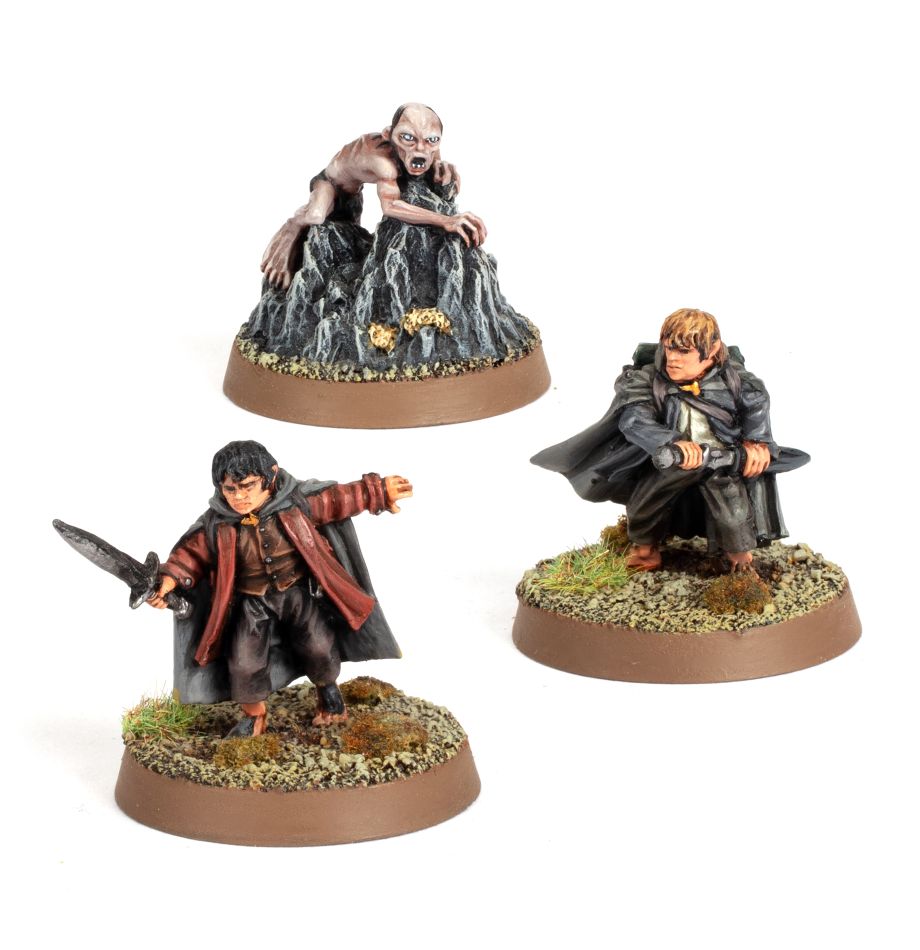 The Lord of the Rings - Frodo Baggins, Samwise Gamgee and Gollum in Emyn Muil (ONLINE ORDER ONLY)