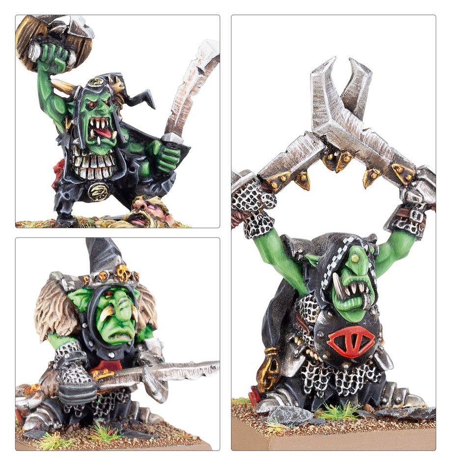 Warhammer: The Old World - Orc & Goblin Tribes - Night Goblin Bosses (ONLINE ORDER ONLY)