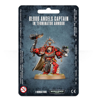 Warhammer 40K: Blood Angels - Captain In Terminator Armour (ONLINE ORDER ONLY)