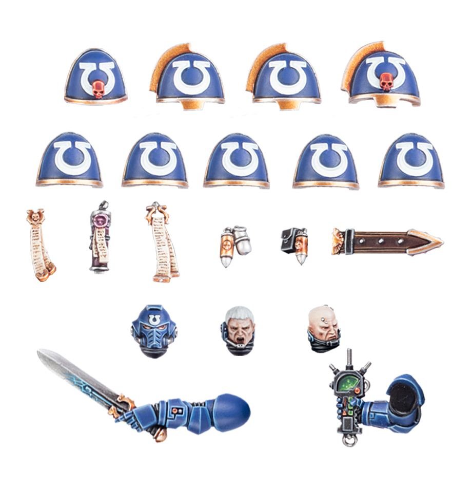 Warhammer 40K: Ultramarines - Primaris Upgrades (ONLINE ORDER ONLY)