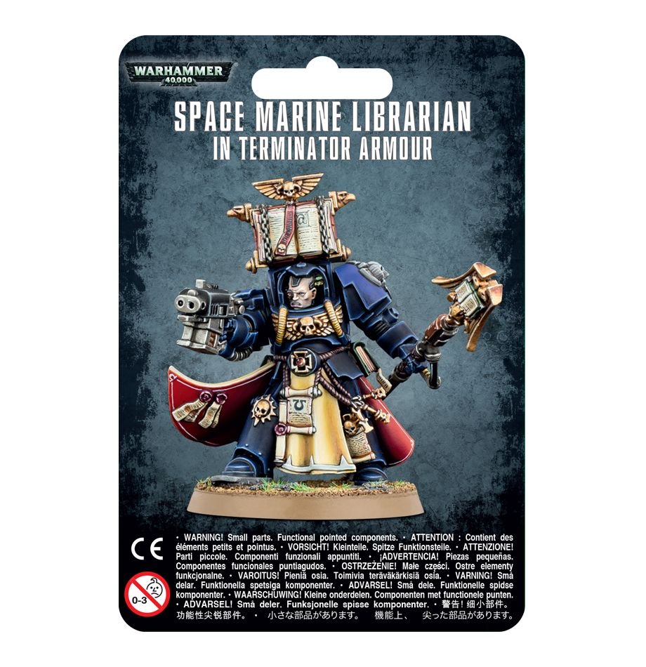 Warhammer 40K: Space Marines - Librarian in Terminator Armour (ONLINE ORDER ONLY)