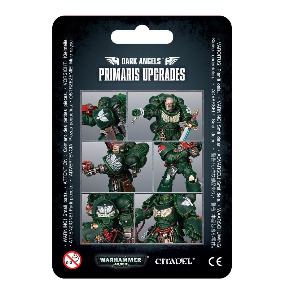 Warhammer 40K: Dark Angels - Primaris Upgrades (ONLINE ORDER ONLY)