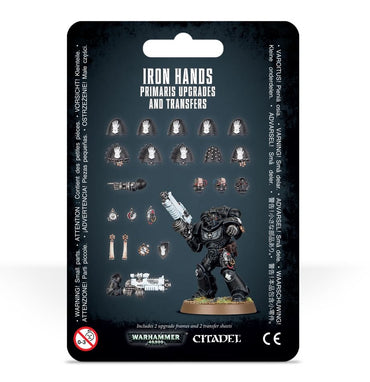 Warhammer 40K: Iron Hands - Primaris Upgrades and Transfers (ONLINE ORDER ONLY)