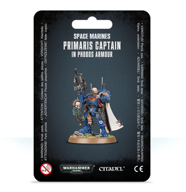 Warhammer 40K: Space Marines - Primaris Captain in Phobos Armour (ONLINE ORDER ONLY)