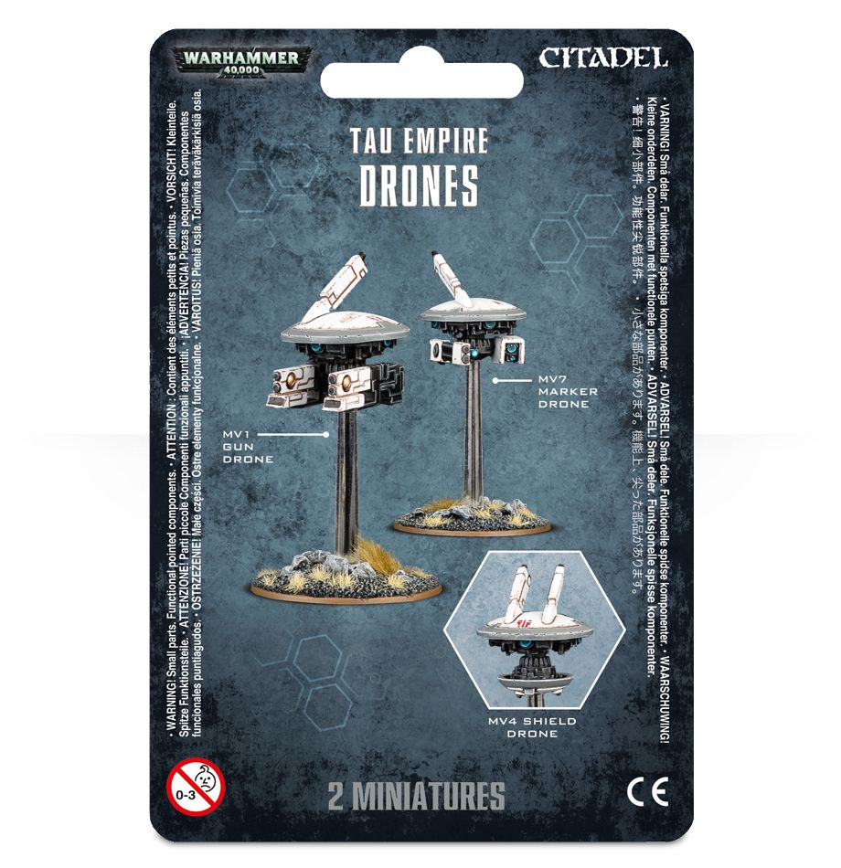 Warhammer 40K: T'au Empire - Drones (ONLINE ORDER ONLY)