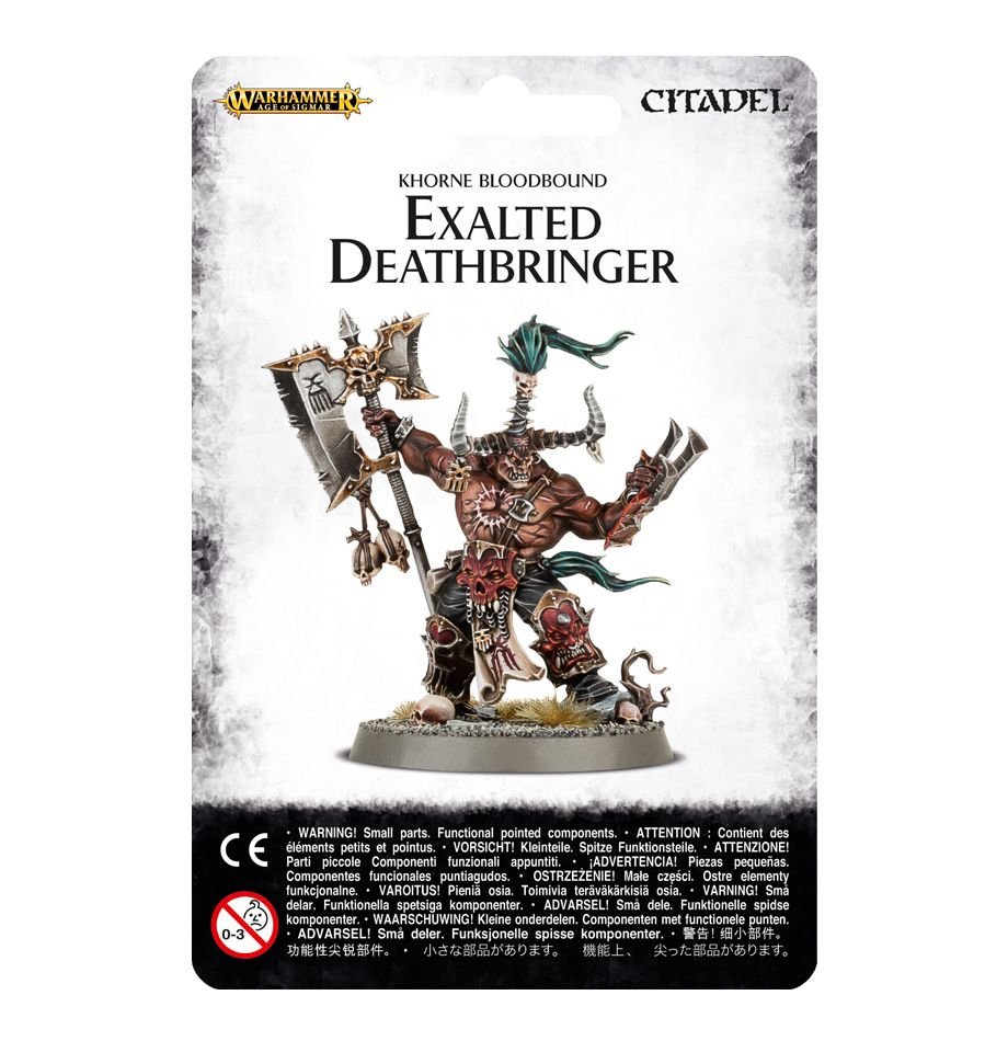 Warhammer: Blades of Khorne - Exalted Deathbringer with Ruinous Axe (ONLINE ORDER ONLY)
