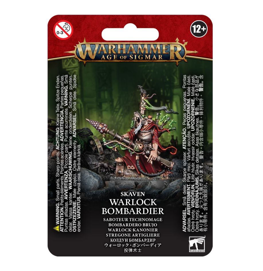 Warhammer: Skaven - Warlock Bombardier (ONLINE ORDER ONLY)