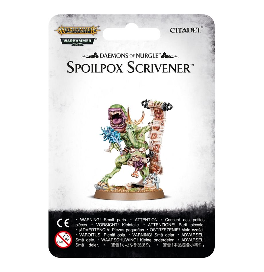 Warhammer 40K: Chaos Daemons Nurgle - Spoilpox Scrivener (ONLINE ORDER ONLY)
