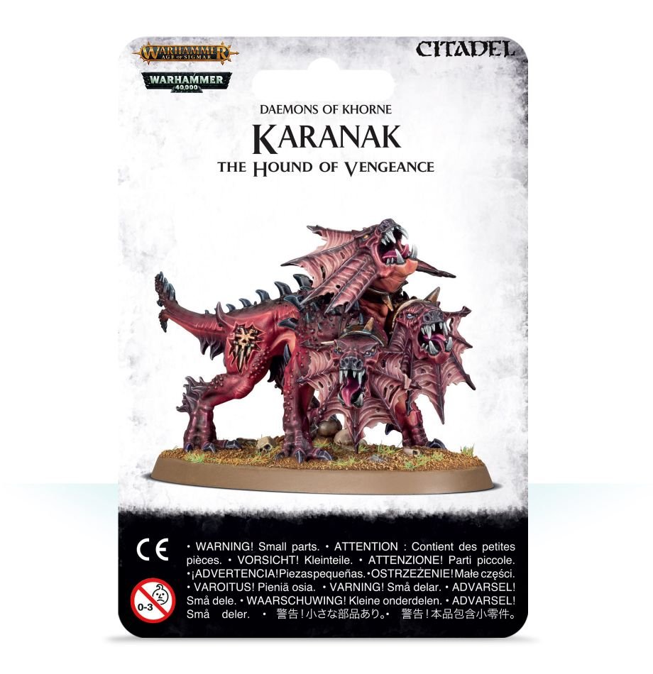 Warhammer 40K: Chaos Daemons - Karanak, The Hound of Vengeance (ONLINE ORDER ONLY)