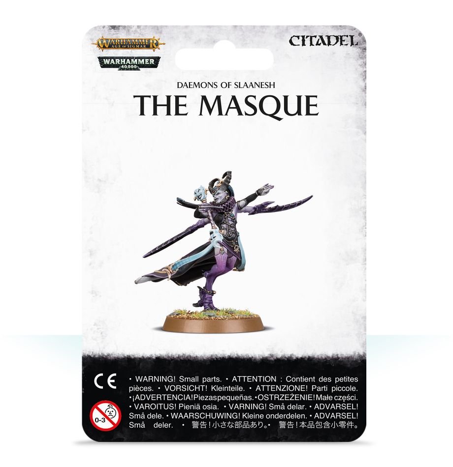 Warhammer 40K: Chaos Daemons Slaanesh - The Masque (ONLINE ORDER ONLY)