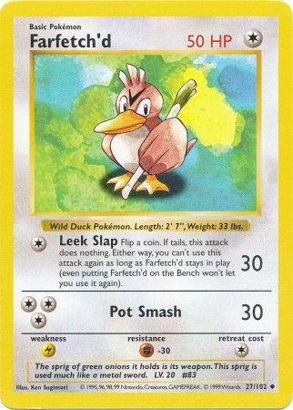 Farfetch'd (27/102) [Base Set Shadowless Unlimited] (Online Only)