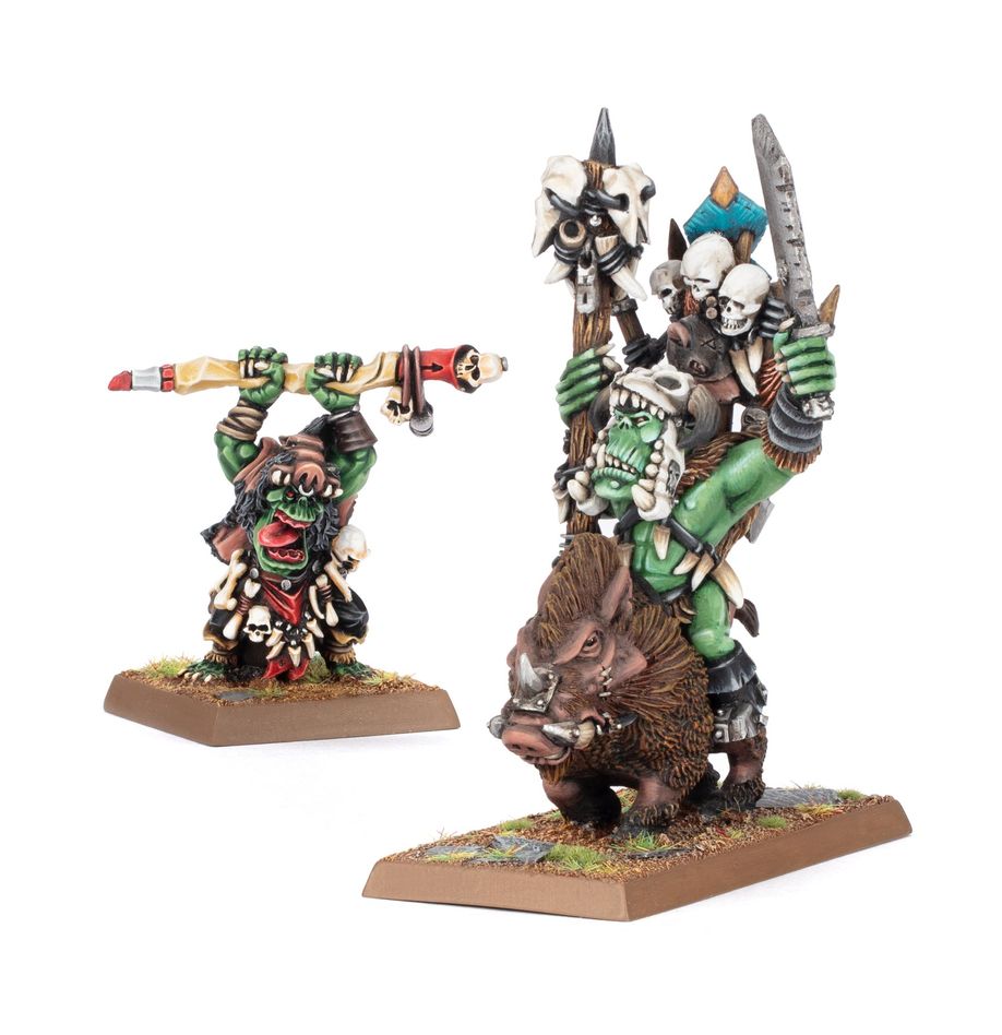 Warhammer: The Old World - Orc & Goblin Tribes - Orc Shamans (ONLINE ORDER ONLY)