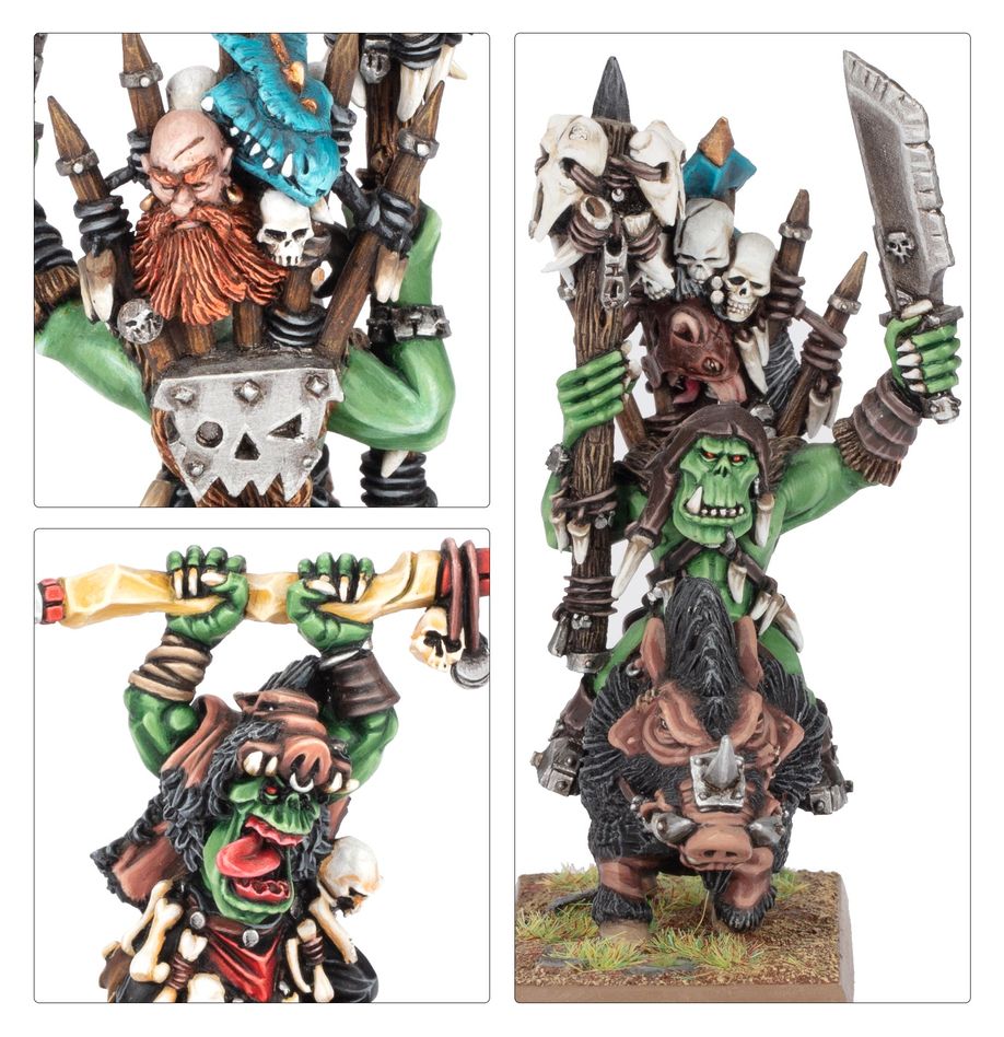 Warhammer: The Old World - Orc & Goblin Tribes - Orc Shamans (ONLINE ORDER ONLY)