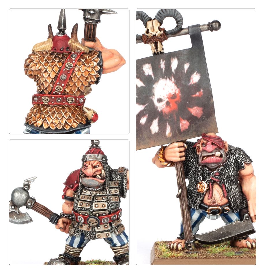 Warhammer: The Old World - Orc & Goblin Tribes - Badlands Ogre Bulls (ONLINE ORDER ONLY)
