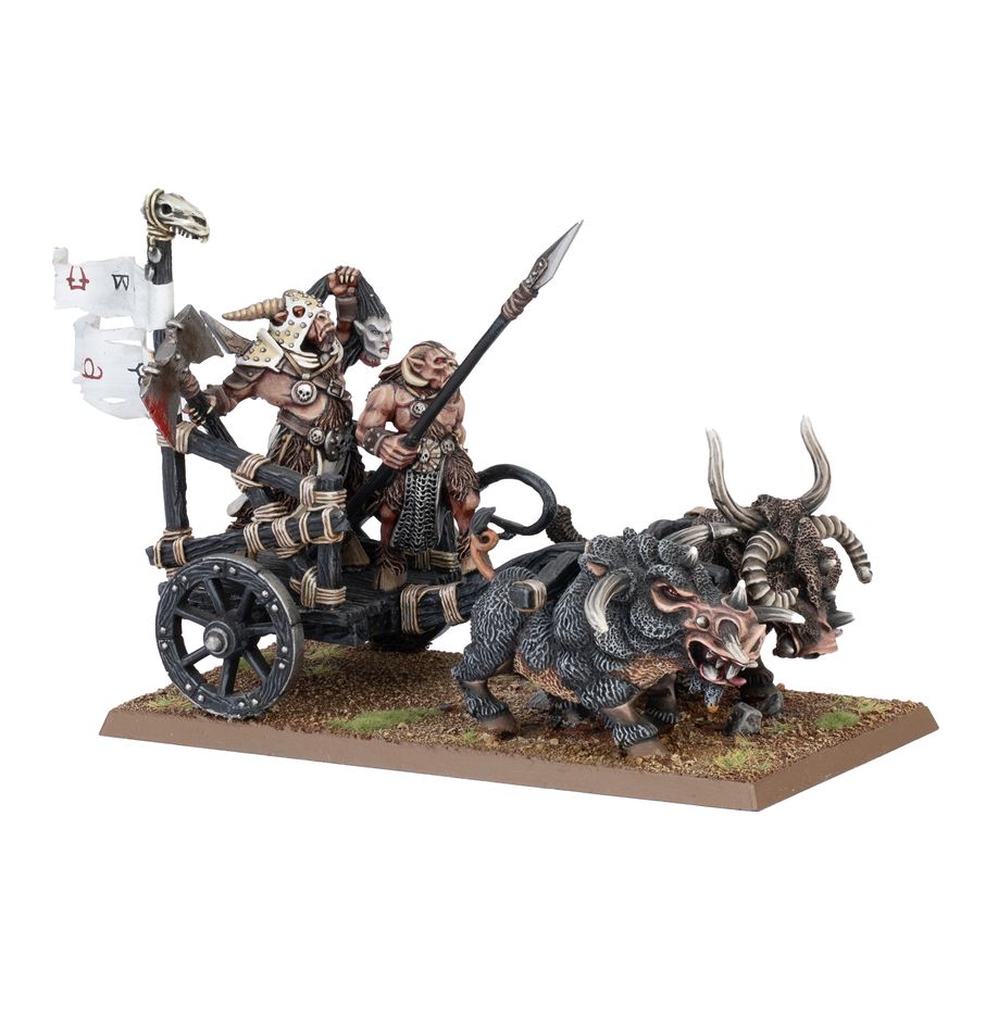 Warhammer: The Old World - Beastmen Brayherds - Tuskgor Chariot (ONLINE ORDER ONLY)