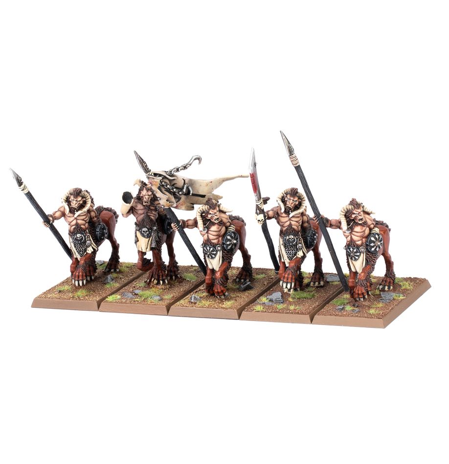 Warhammer: The Old World - Beastmen Brayherds - Centigor Herd Command (ONLINE ORDER ONLY)