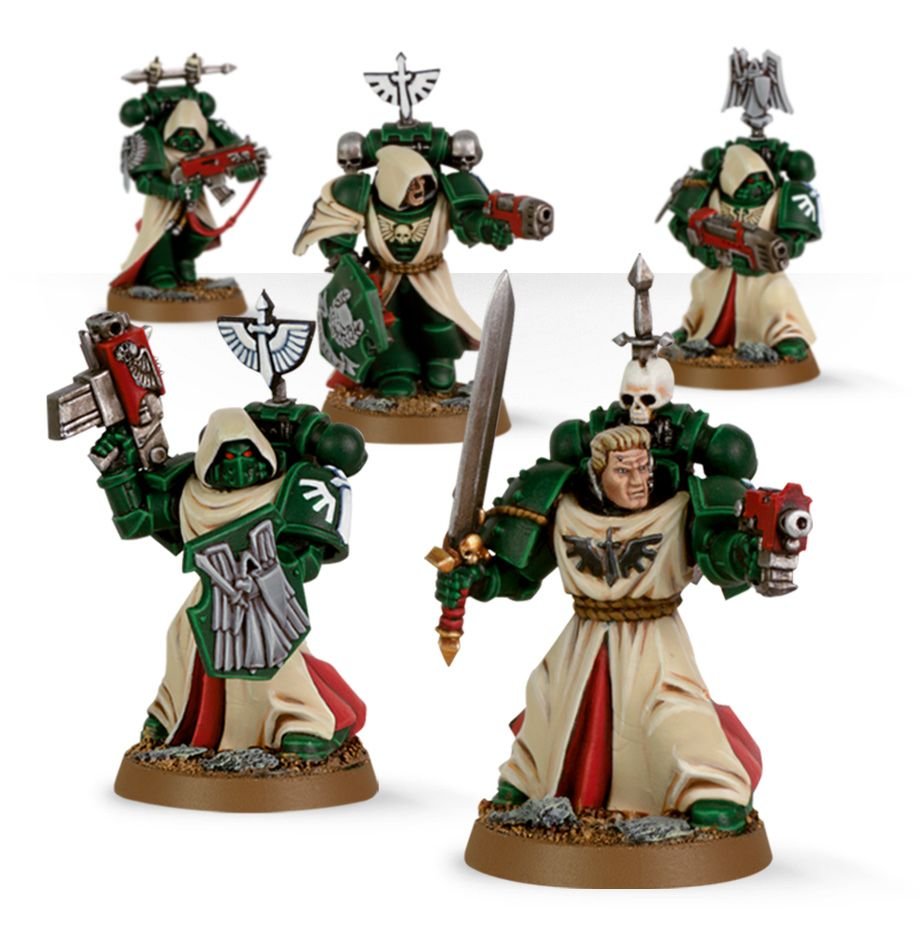 Warhammer 40K: Dark Angels - Company Veterans (ONLINE ORDER ONLY)