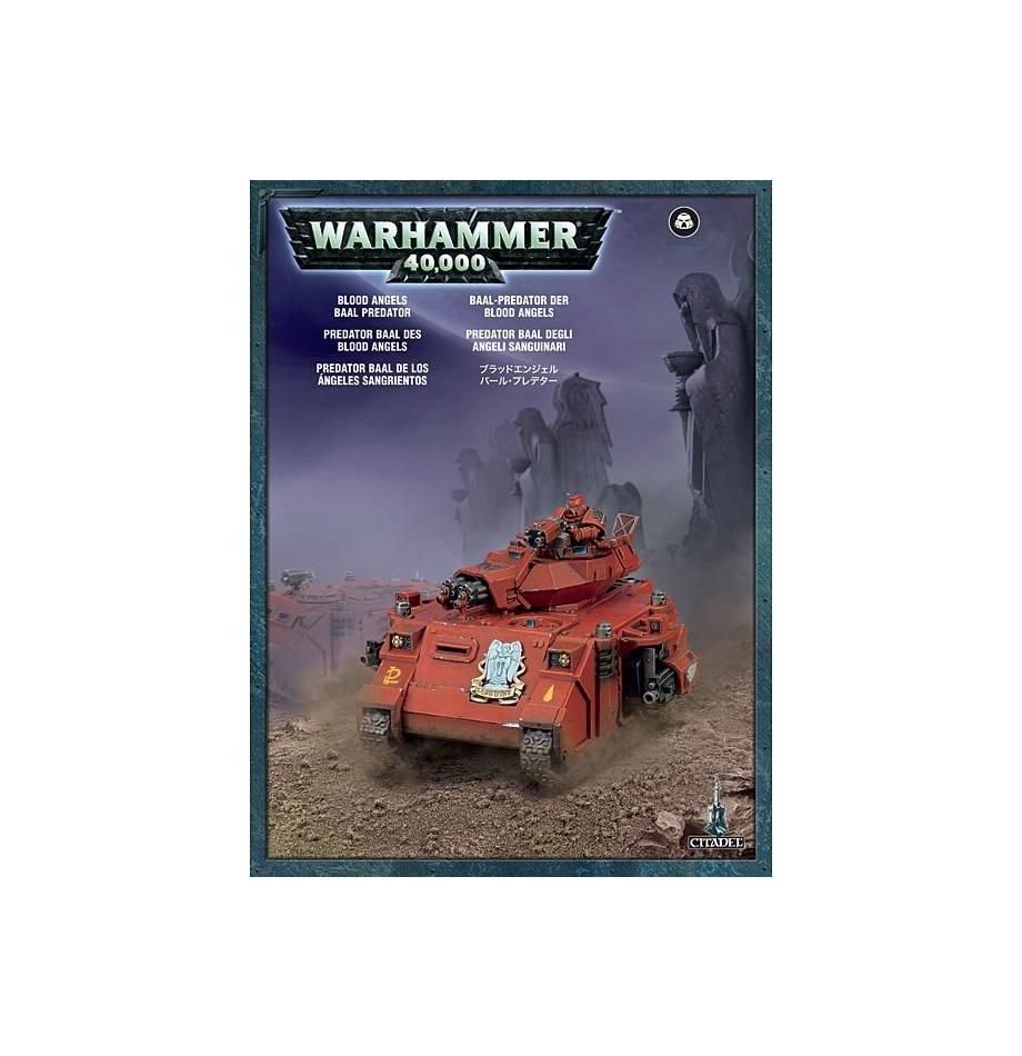 Warhammer 40K: Blood Angels - Baal Predator (ONLINE ORDER ONLY)