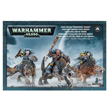 Warhammer 40K: Space Woves - Thunderwolf Cavalry (ONLINE ORDER ONLY)
