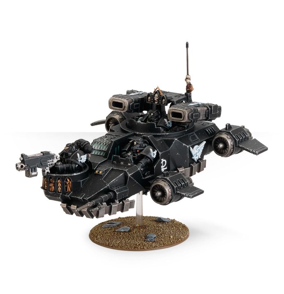 Warhammer 40K: Dark Angels - Land Speeder Vengeance/Ravenwing Darkshroud (ONLINE ORDER ONLY)