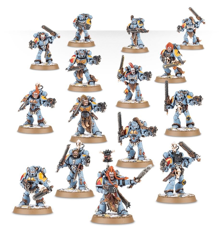 Warhammer 40K: Space Wolves - Blood Claws (ONLINE ORDER ONLY)