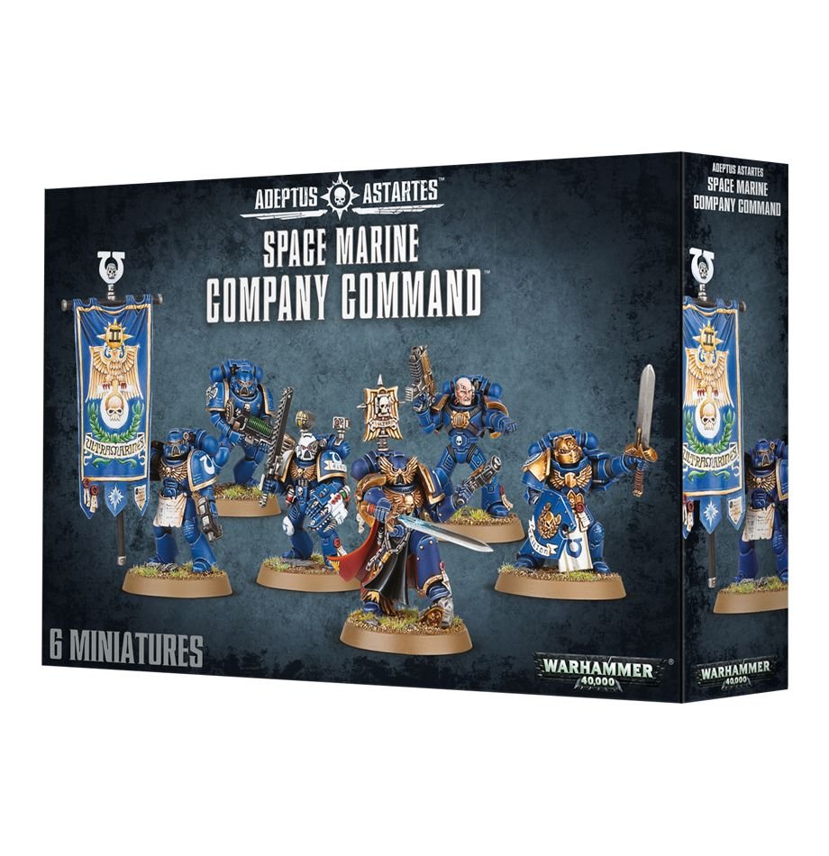 Warhammer 40K: Space Marines - Company Command (ONLINE ORDER ONLY)