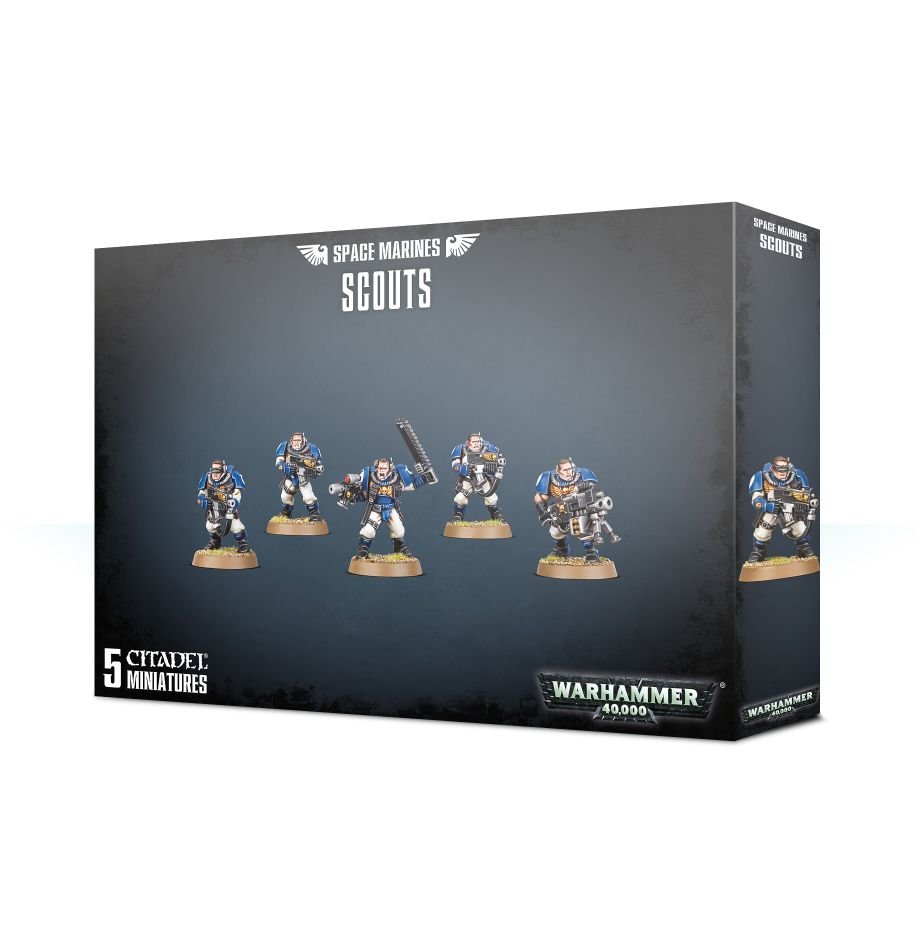 Warhammer 40K: Space Marines Scouts (ONLINE ORDER ONLY)