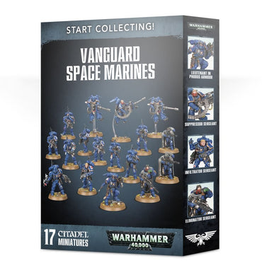 Warhammer 40K: Start Collecting! Vanguard Space Marines (ONLINE ORDER ONLY)