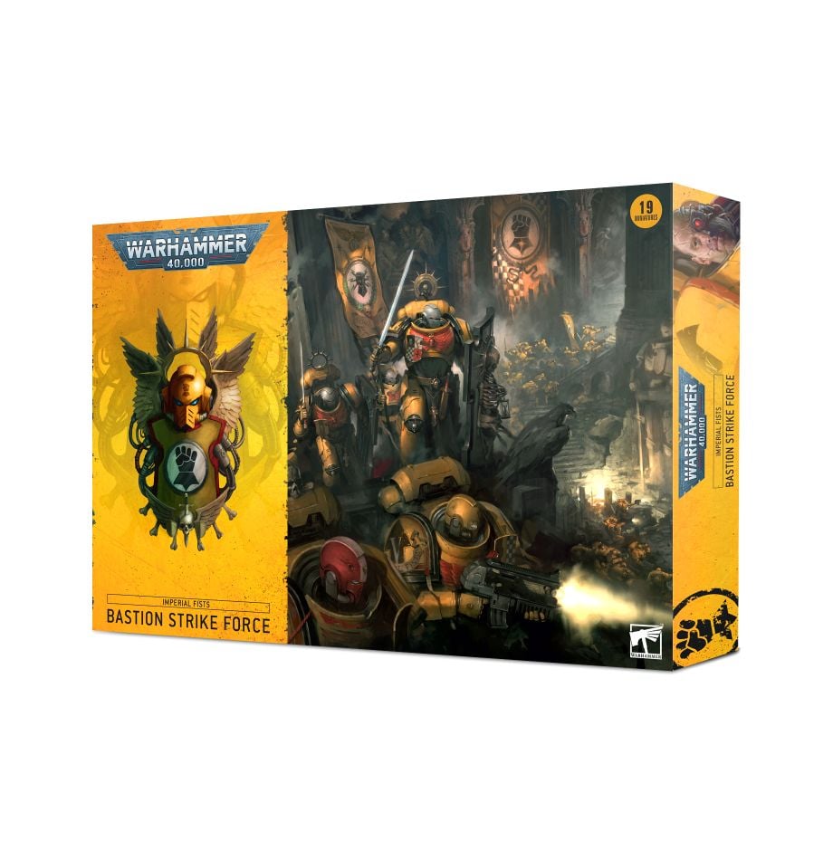 Warhammer 40K: Imperial Fists – Bastion Strike Force (ONLINE ORDER ONLY)