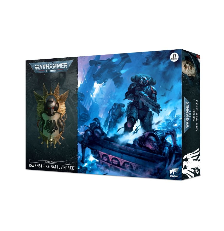 Warhammer 40K: Raven Guard – Ravenstrike Battle Force (ONLINE ORDER ONLY)