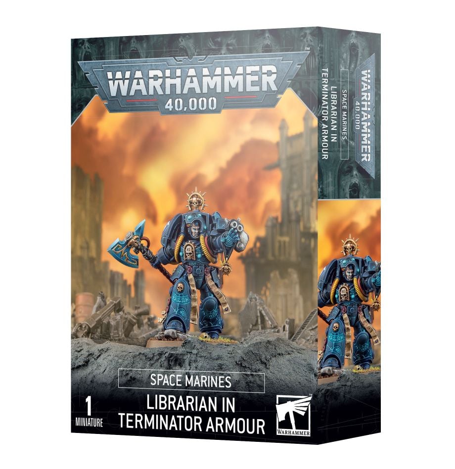 Warhammer 40K: Space Marines - Librarian in Terminator Armour (ONLINE ORDER ONLY)