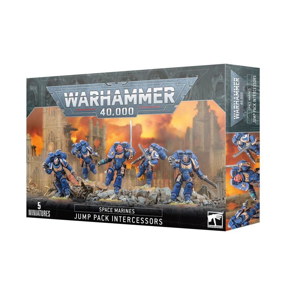 Warhammer 40K: Space Marines - Jump Pack Intercessors (ONLINE ORDER ONLY)