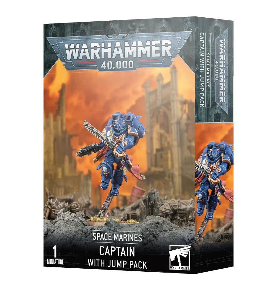Warhammer 40K: Space Marines - Captain with Jump Pack (ONLINE ORDER ONLY)