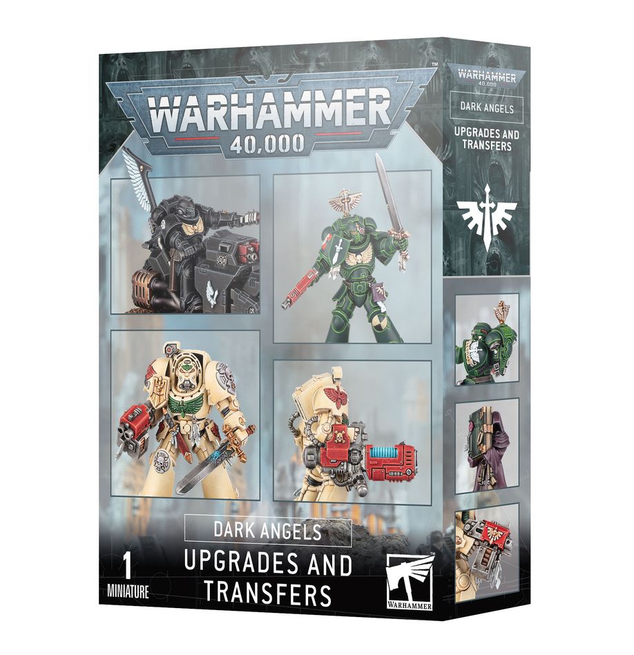 Warhammer 40K: Dark Angels - Upgrades and Transfers (ONLINE ORDER ONLY)