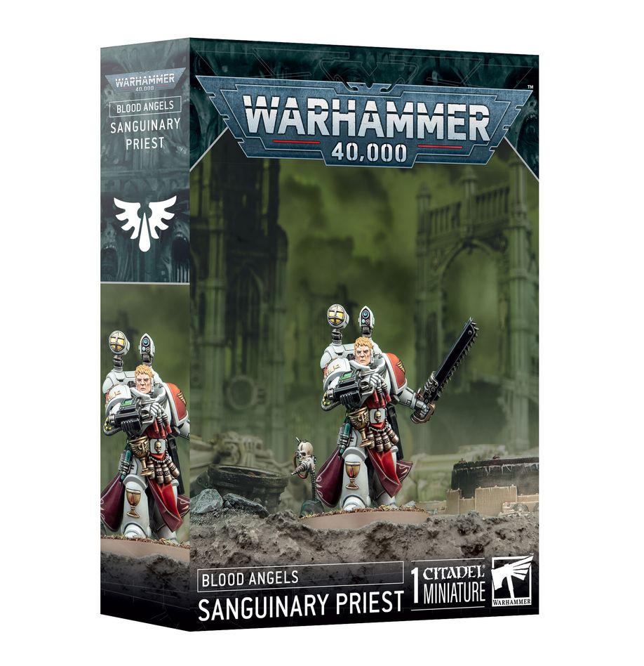 Warhammer 40K: Blood Angels Sanguinary Priest (ONLINE ORDER ONLY)