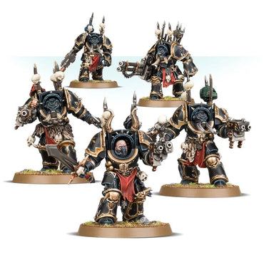 Warhammer 40k - Chaos Space Marines - Chaos Terminator Squad (Online Order Only)