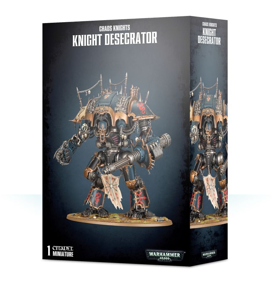 Warhammer 40K: Chaos Knights - Knight Desecrator/Rampager (ONLINE ORDER ONLY)