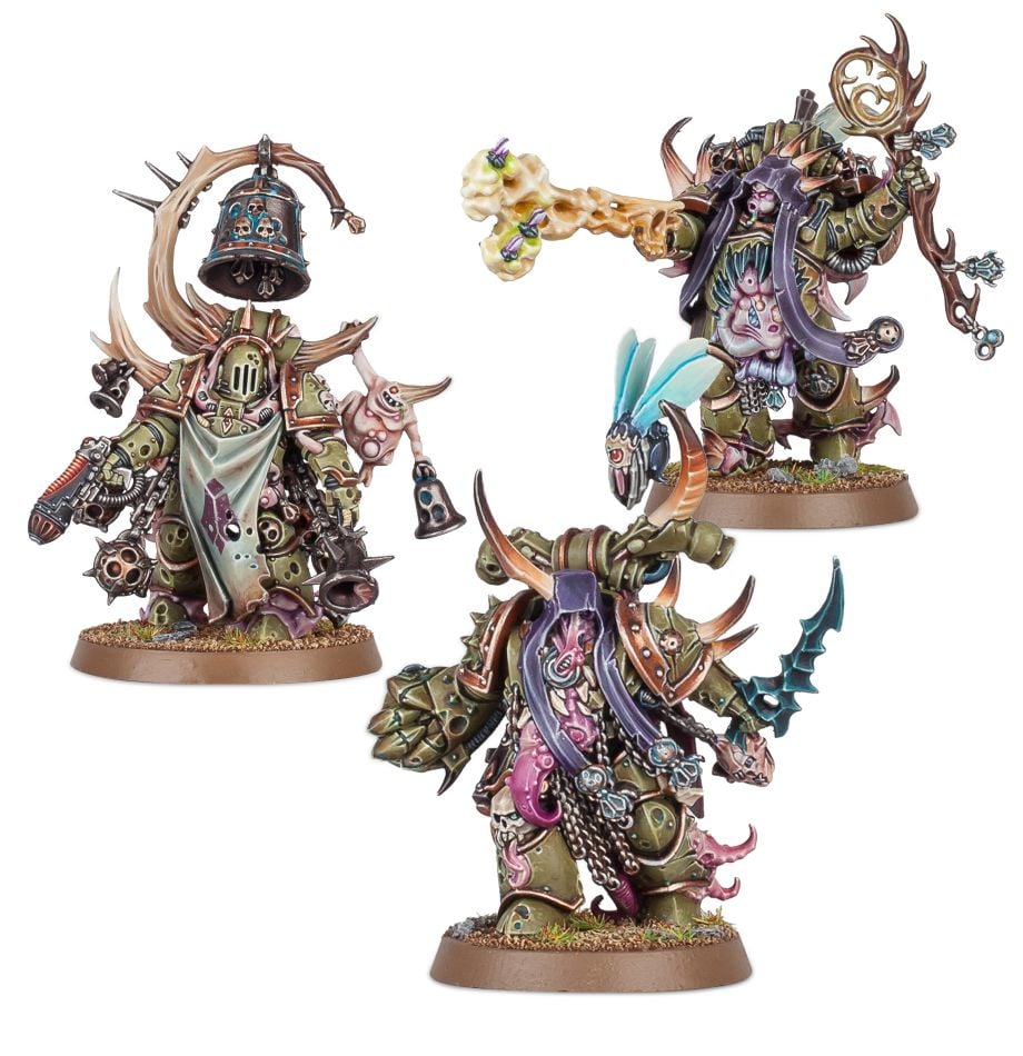 Warhammer 40K: Space Marines Death Guard Chosen of Mortarion (ONLINE ORDER ONLY)