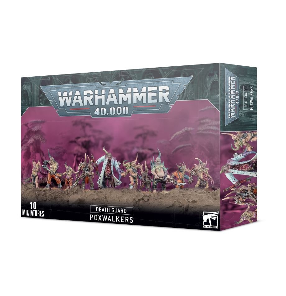 Warhammer 40K: Death Guard - Poxwalkers (ONLINE ORDER ONLY)