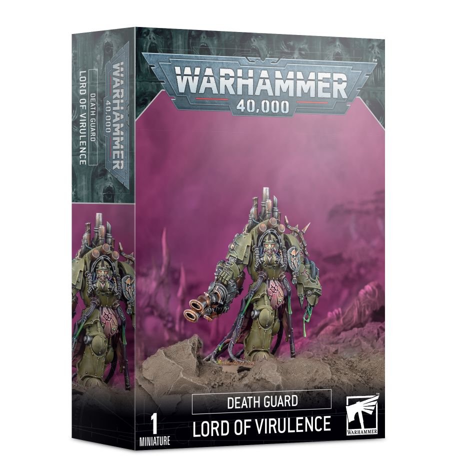 Warhammer 40K: Death Guard - Lord of Virulence (ONLINE ORDER ONLY)