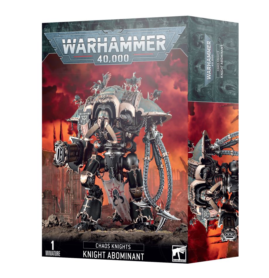 Warhammer 40K: Chaos Knights- Knight Abominant (ONLINE ORDER ONLY)
