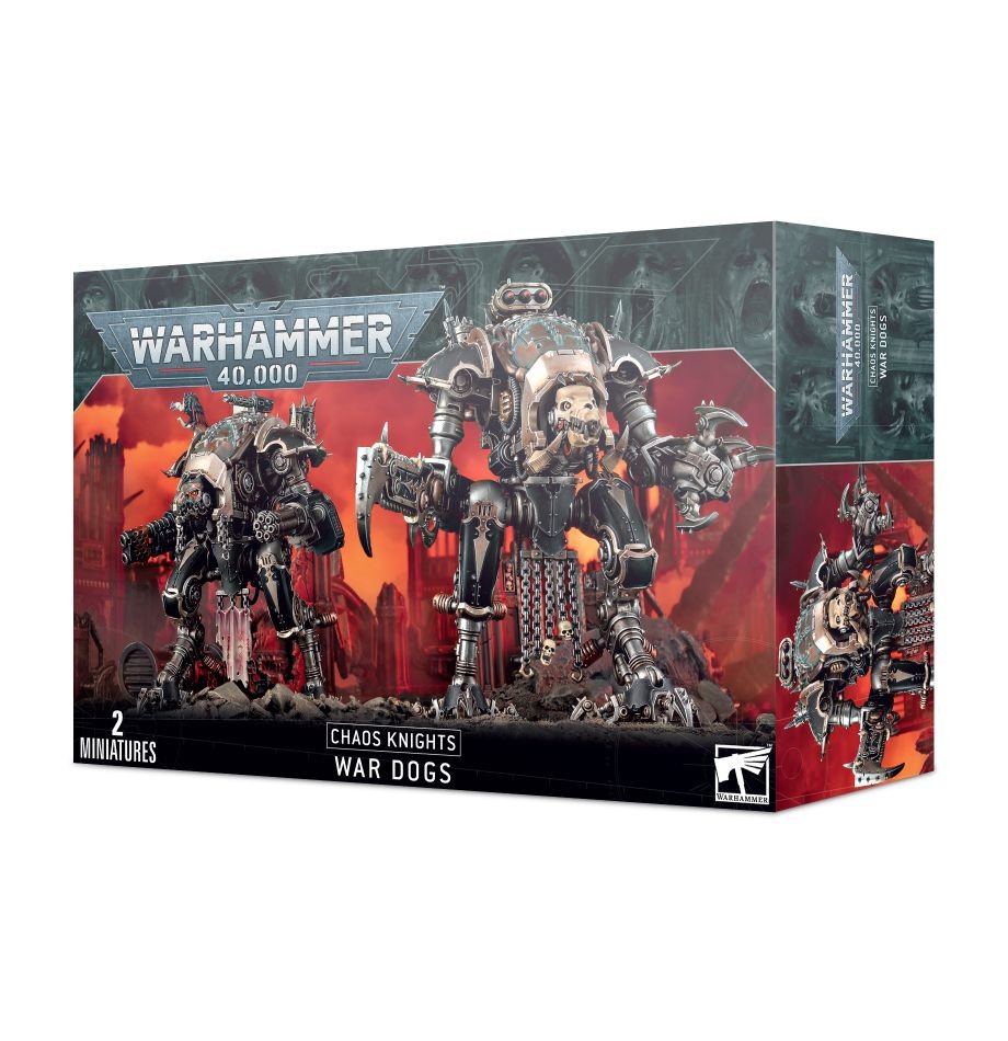 Warhammer 40K: Chaos Knights - War Dog Brigands/Karnivores/Stalkers (ONLINE ORDER ONLY)