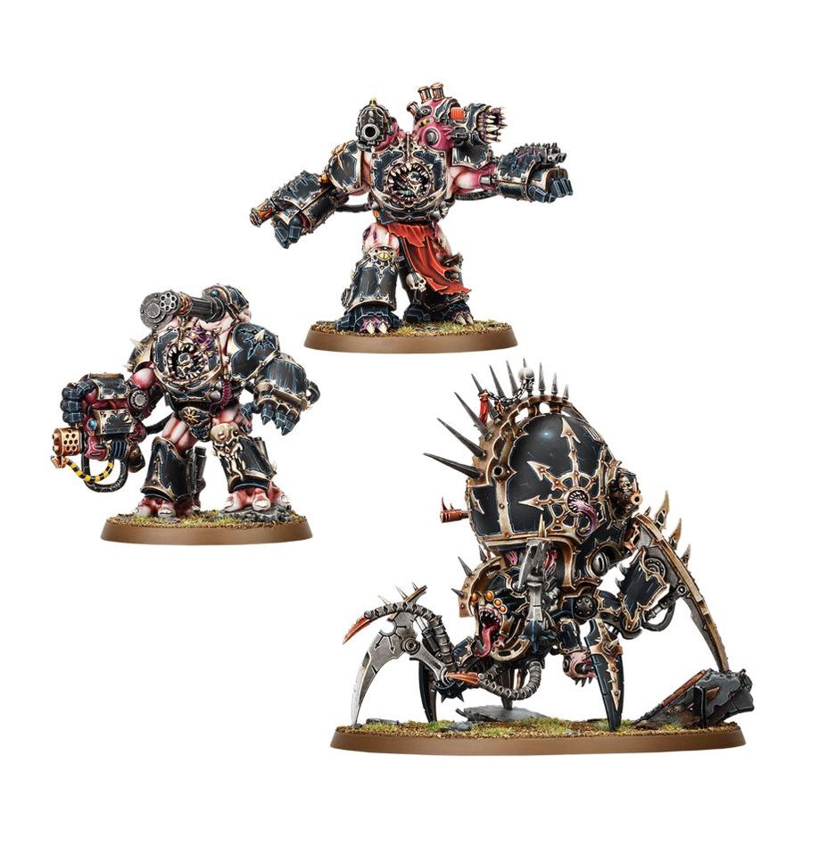 Warhammer 40K: Chaos Space Marines - Warpforged Venomcrawler & Obliterators (ONLINE ORDER ONLY)