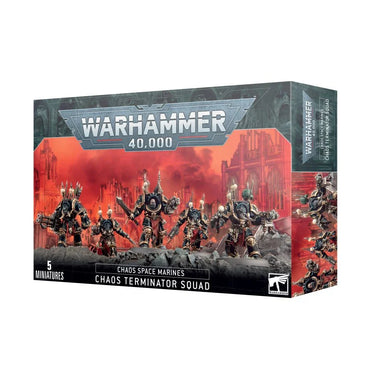 Warhammer 40k - Chaos Space Marines - Chaos Terminator Squad (Online Order Only)
