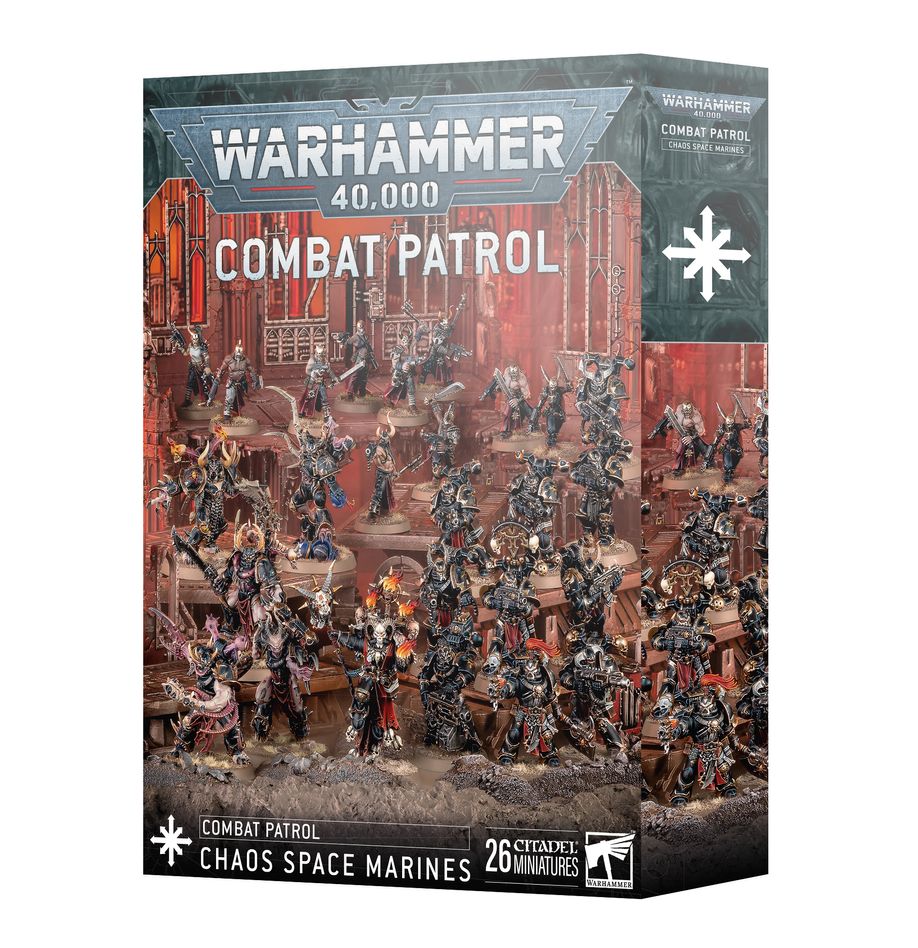 Warhammer 40k - Combat Patrol: Chaos Space Marines (ONLINE ORDER ONLY)